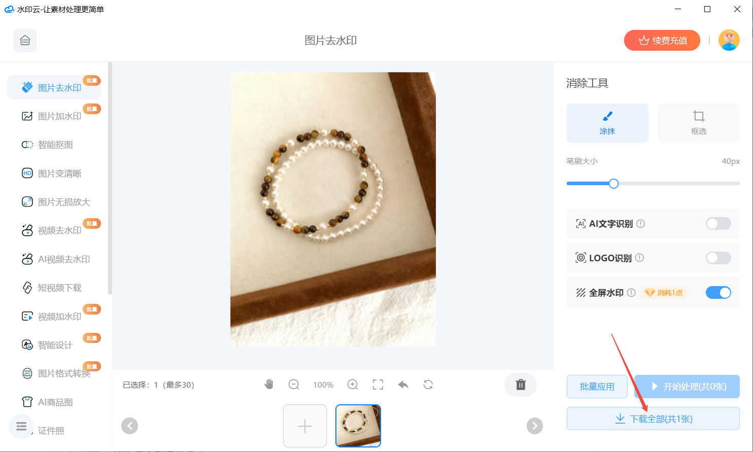 图片去水印免费工具 图片去水印免费工具