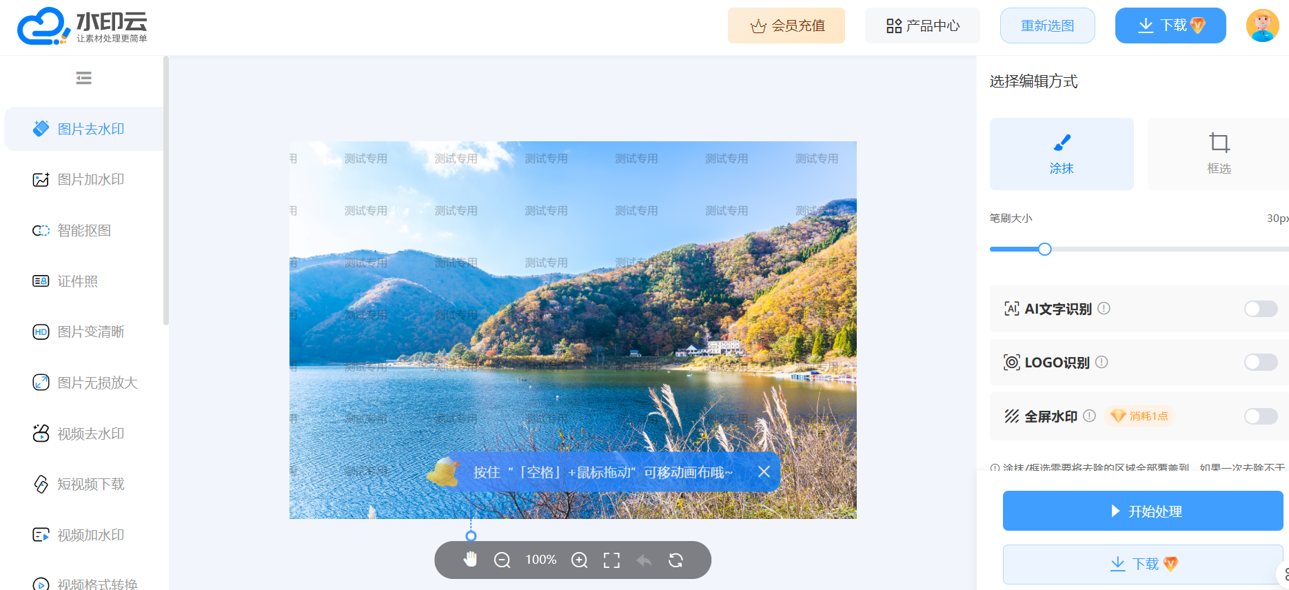 2026满屏去水印工具测评